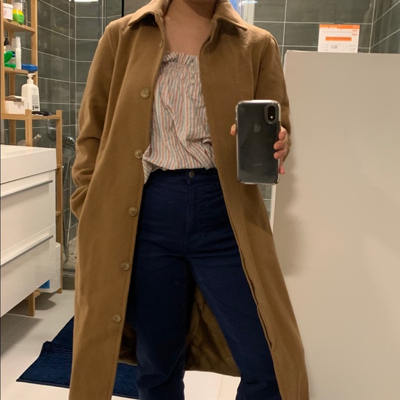 Vintage ESPRIT camel coat GVC-XS/S - Picture 2 of 7